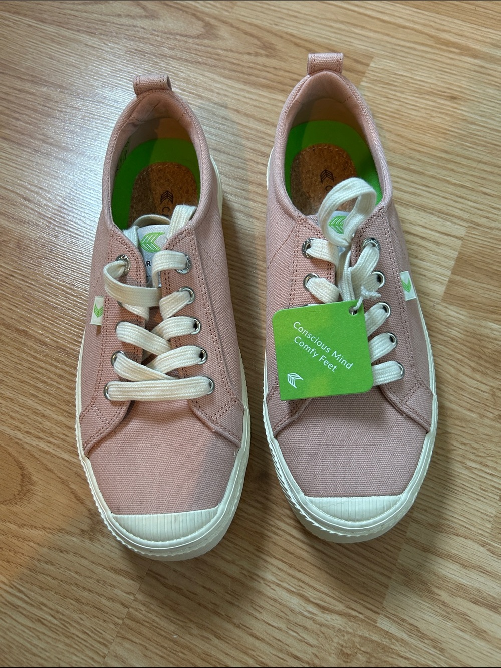 Pink Canvas Sneakers